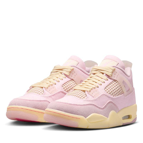 Women's Air Jordan 4 Retro - Pearl Pink/Iced Carmine