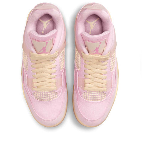 Women's Air Jordan 4 Retro - Pearl Pink/Iced Carmine