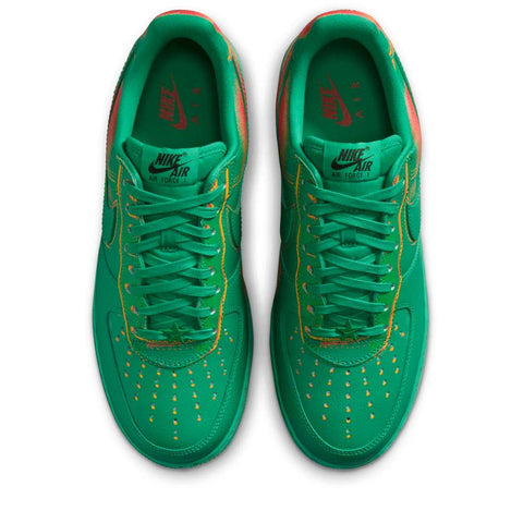 Nike Air Force 1 Low Retro 'Heat Map' - Stadium Green/Bright Crimson