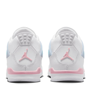 Jordan 4 Retro (PS) - White/Medium Soft Pink