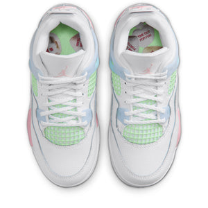 Jordan 4 Retro (PS) - White/Medium Soft Pink