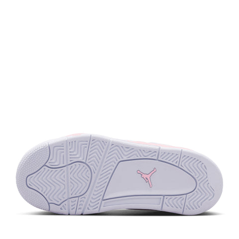 Jordan 4 Retro (PS) - White/Medium Soft Pink