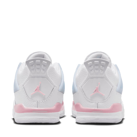Jordan 4 Retro (TD) - White/Medium Soft Pink