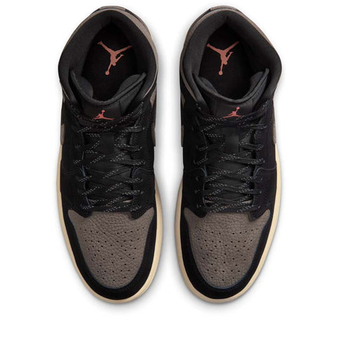 Air Jordan 1 Mid SE - Black/Olive Grey