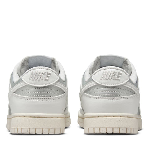 Women's Nike Dunk Low Next Nature - Metallic Platinum/Summit White