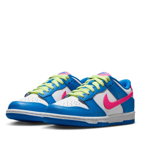 Nike Dunk Low (GS) - Photo Blue/Hyper Pink