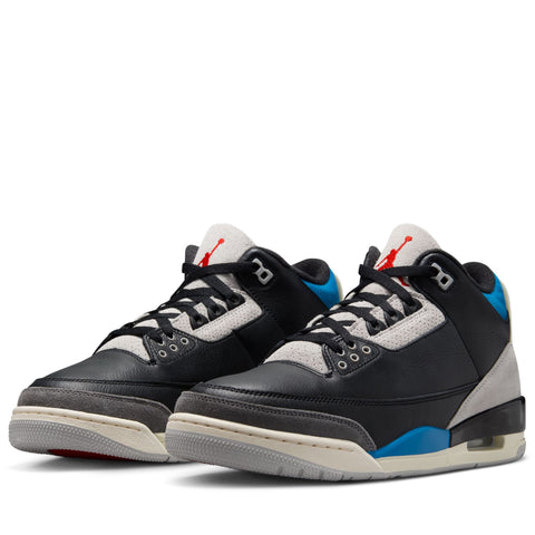Air Jordan 3 Retro OG 'Rare Air' - Black/Chile Red