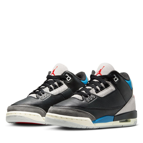 Air Jordan 3 Retro OG 'Rare Air' (GS) - Black/Chile Red