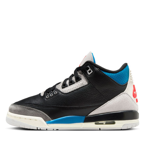 Air Jordan 3 Retro OG 'Rare Air' (GS) - Black/Chile Red