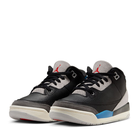 Jordan 3 Retro OG 'Rare Air' (PS) - Black/Chile Red