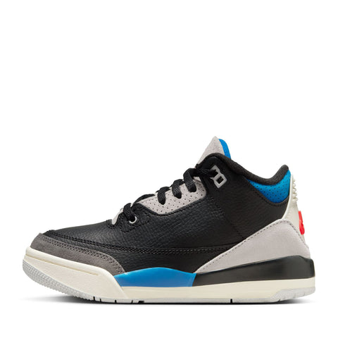 Jordan 3 Retro OG 'Rare Air' (PS) - Black/Chile Red