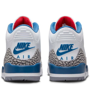 Air Jordan 3 Retro 'True Blue' - White/True Blue