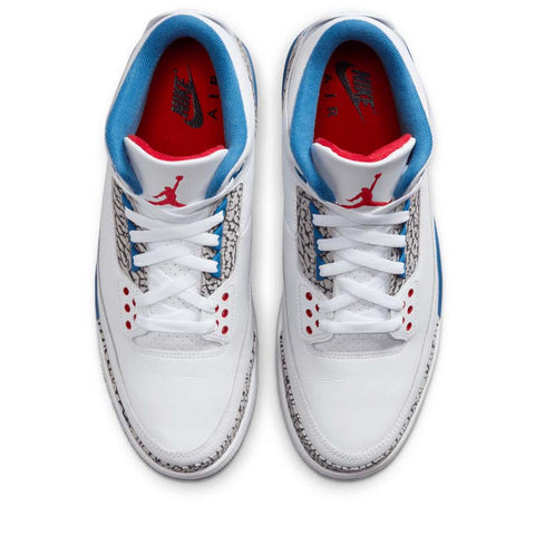 Air Jordan 3 Retro 'True Blue' - White/True Blue