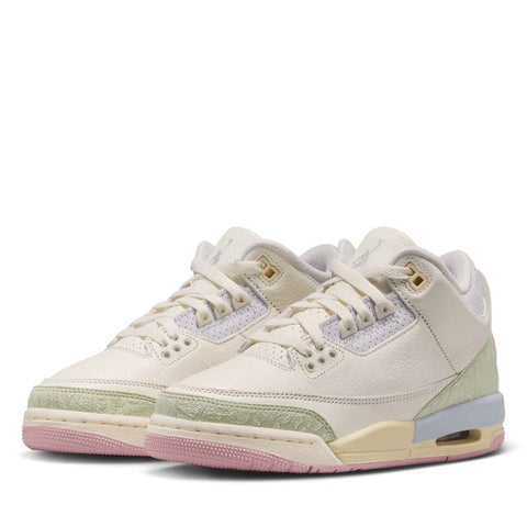 Air Jordan 3 Retro OG 'Spring Is In The Air' (GS) - Sail/Jade Aura
