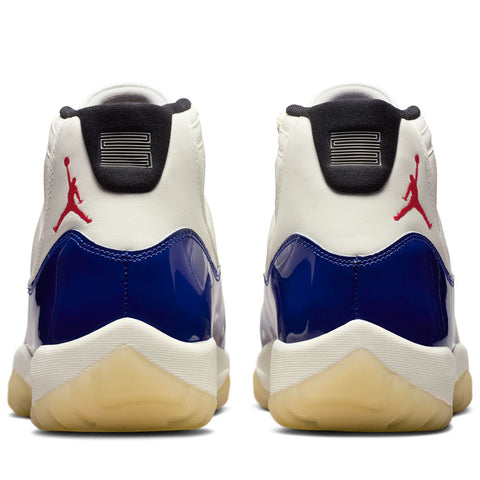 Air Jordan 11 Retro 'Rare Air' - Deep Royal Blue/Fire Red