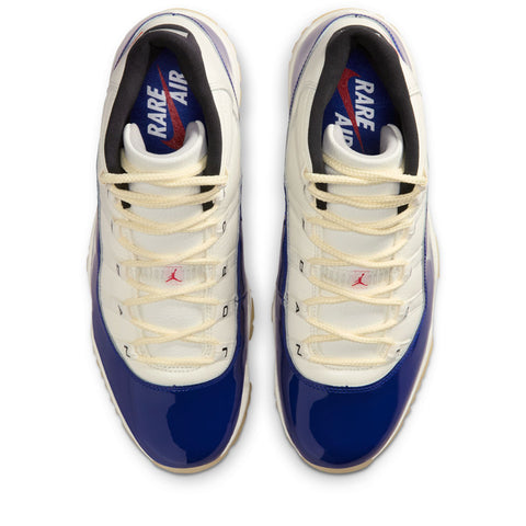 Air Jordan 11 Retro 'Rare Air' - Deep Royal Blue/Fire Red