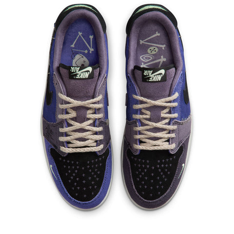 Zion Williamson x Air Jordan 1 Retro Low - Regency Purple/Vapor Green