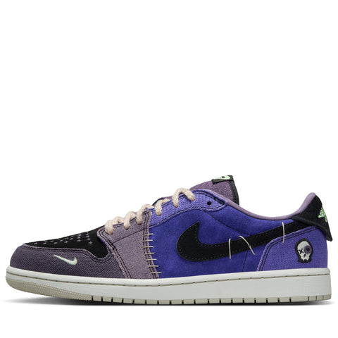 Zion Williamson x Air Jordan 1 Retro Low - Regency Purple/Vapor Green