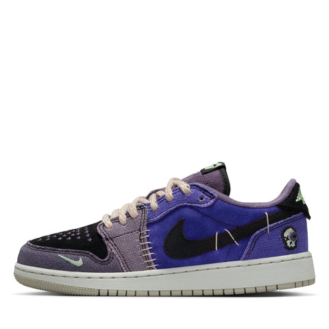 Zion Williamson x Air Jordan 1 Retro Low (GS) - Regency Purple/Vapor Green