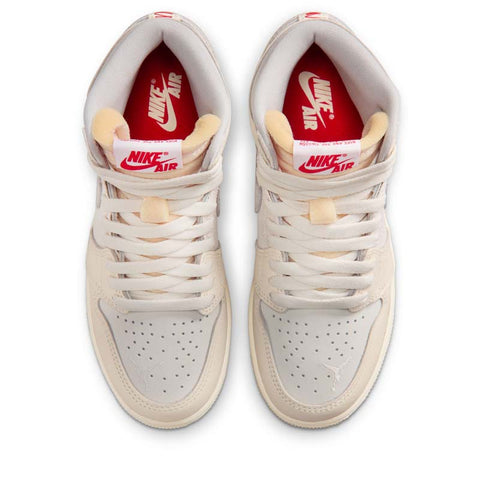 Air Jordan 1 Retro High OG (GS) - Sail/University Red