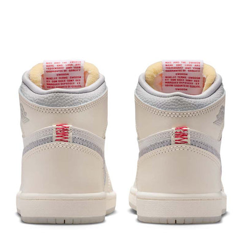 Jordan 1 Retro High OG (PS) - Sail/University Red