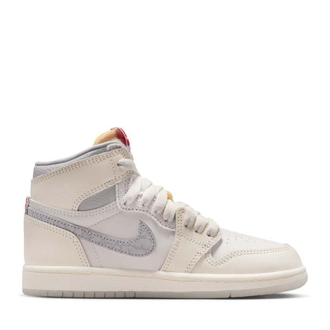 Jordan 1 Retro High OG (PS) - Sail/University Red