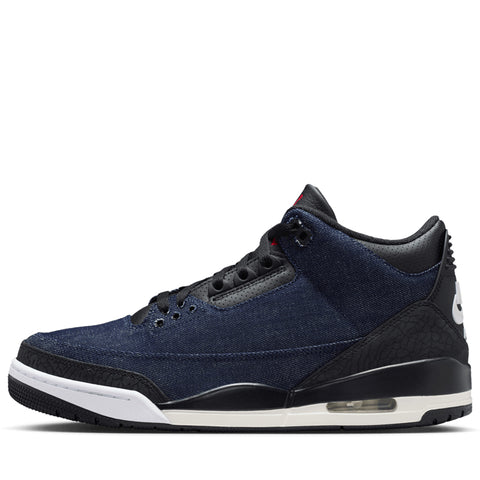 Levi's x Air Jordan 3 - Indigo/Gym Red