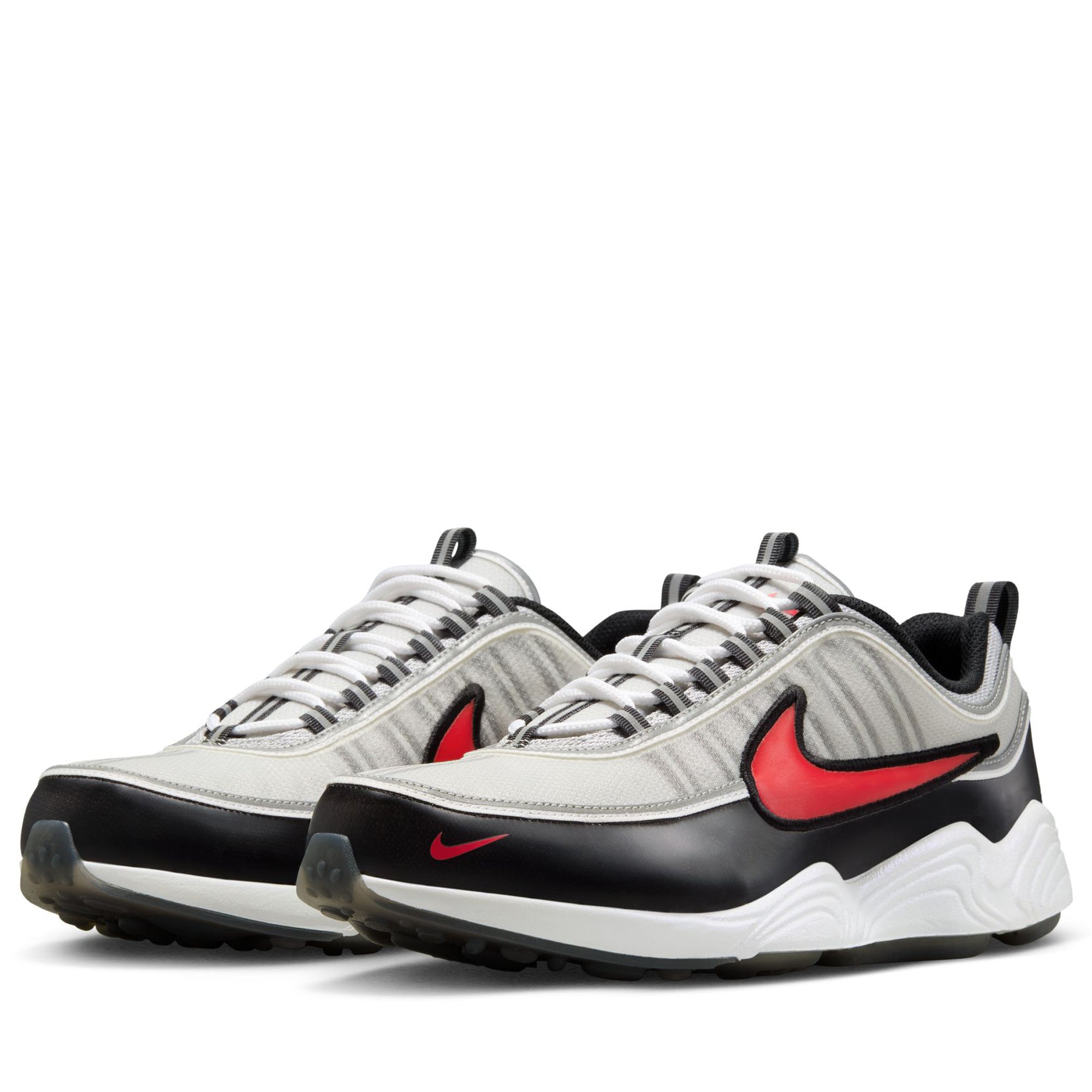【Nike】 Air Zoom Spiridon llic Silver and Sport Red Air Zoom Spiridon SP 'Silver Red' 2024 - Nike - HF9117 001