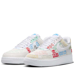 Nike Air Force 1 '07 LV8 'On Tour' - White/White