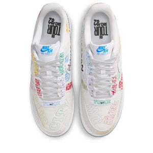 Nike Air Force 1 '07 LV8 'On Tour' - White/White