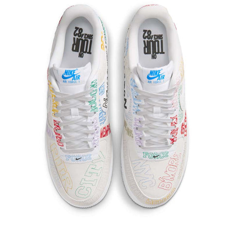 Nike Air Force 1 '07 LV8 'On Tour' - White/White
