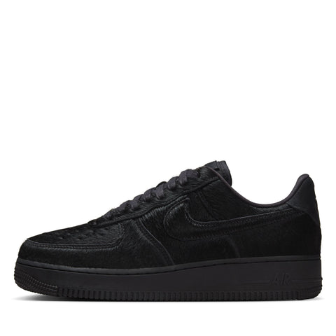 Women's Nike Air Force 1 '07 'Pony Hair' - Black/Black
