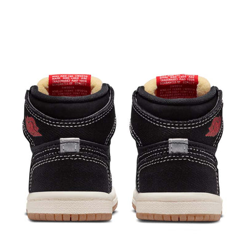 Jordan 1 Retro High OG 'Flight Club' (TD) - Black/Sail