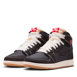 Air Jordan 1 Retro High 'Flight Club' (GS) - Black/University Red