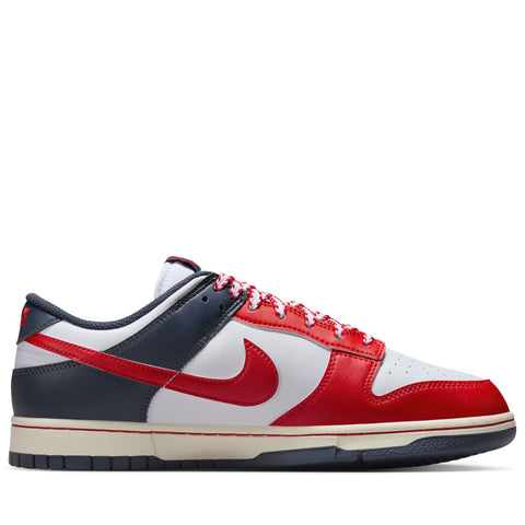 Nike Dunk Low Retro - White/University Red