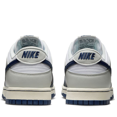 Nike Dunk Low Retro - White/Midnight Navy