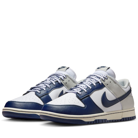Nike Dunk Low Retro - White/Midnight Navy