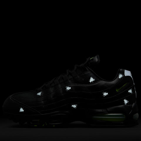 Nike Air Max 95 Premium - Black/Neon Yellow