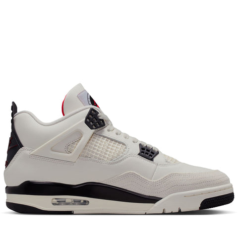 Air Jordan 4 Retro 'Flight Club' - Sail/Black