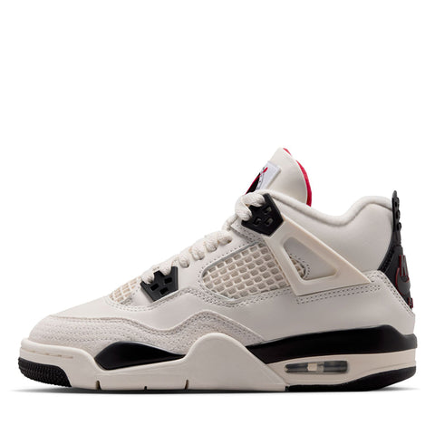 Air Jordan 4 Retro 'Flight Club' (GS) - Sail/Black
