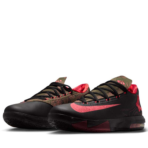 Nike KD 6 'Meteorology' - Black/Atomic Red