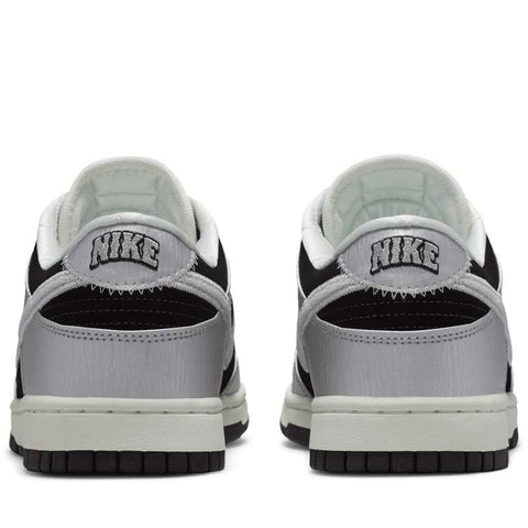 Nike Dunk Low Retro 'Varsity' - Metallic Silver/Black