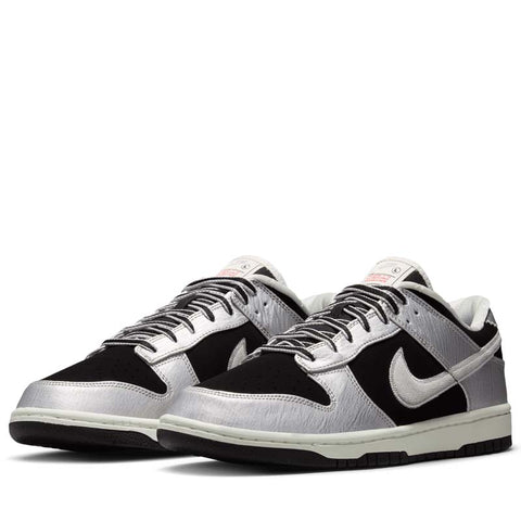 Nike Dunk Low Retro 'Varsity' - Metallic Silver/Black