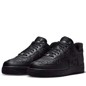 Nike Air Force 1 '07 'Stars' - Black/Black