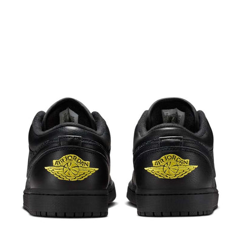 Air Jordan 1 Low SE 'Elephant Print' - Black/Tour Yellow