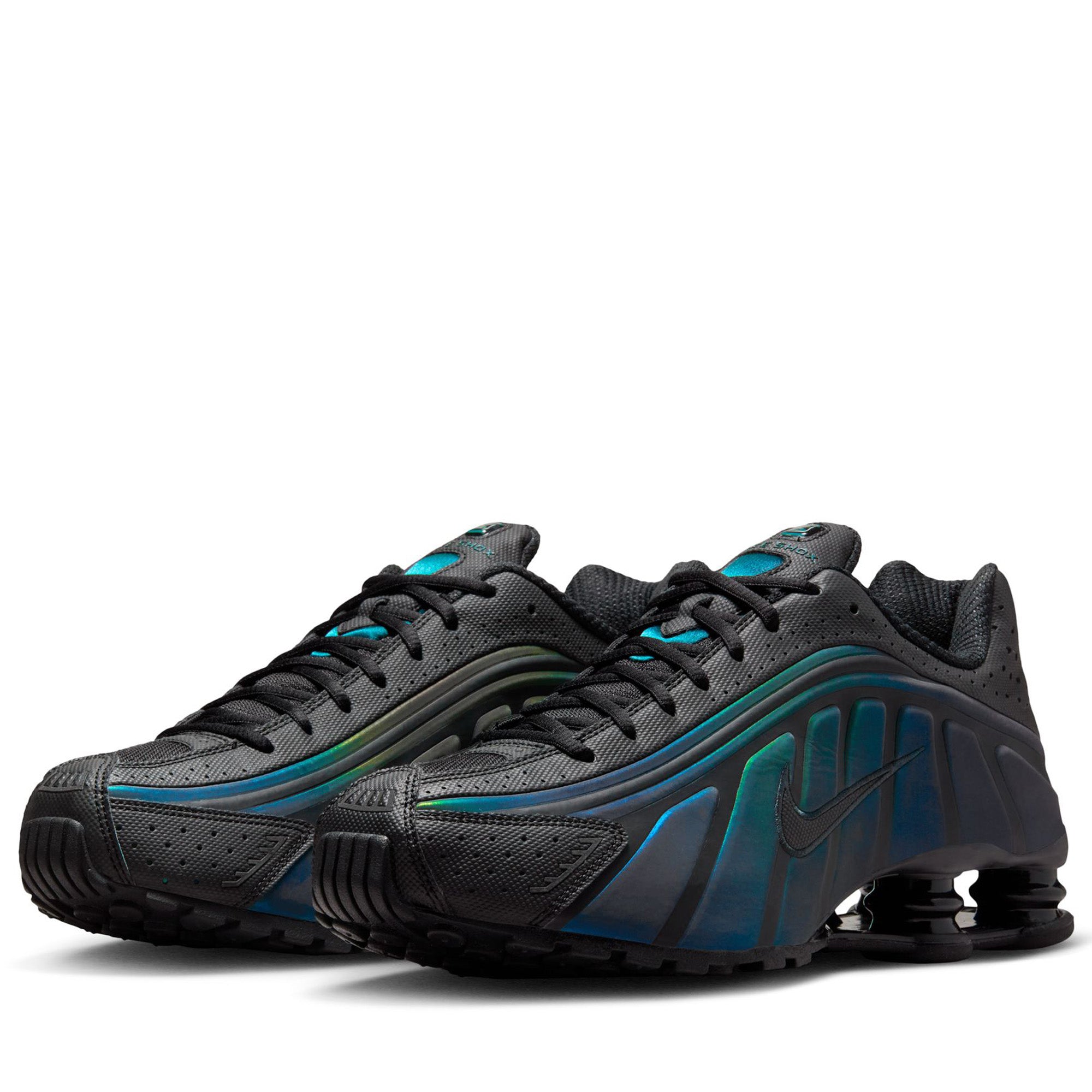 Nike Shox R4 トレーニングシューズ 黒/青 Sneaker Politics