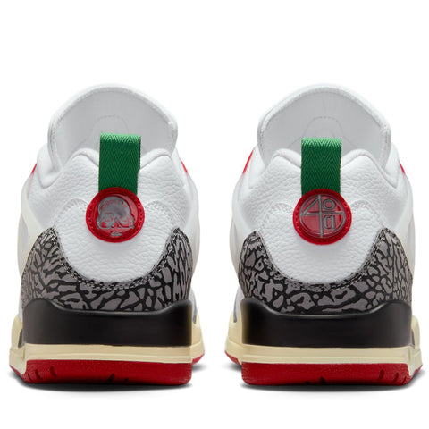 Air Jordan Spizike Low SE - White/Varsity Red