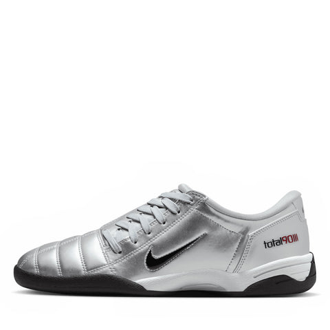 Women's Nike T90 - Metallic Silver/Black