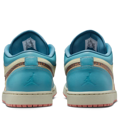 Air Jordan 1 Low SE 'Somos Eternos' - Denim Turquoise/Smoky Blue