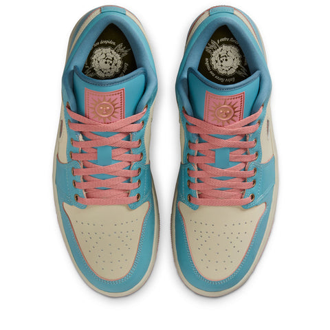 Air Jordan 1 Low SE 'Somos Eternos' - Denim Turquoise/Smoky Blue